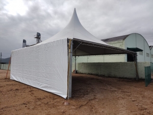 TENDA CHAPÉU DE BRUXA 10X10 BRANCA